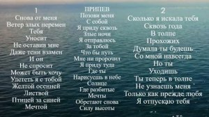 PALINA   Позови меня с собой   karaoke