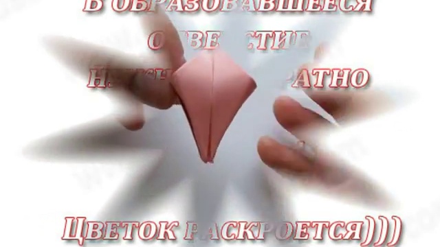 Как сделать тюльпан из бумаги