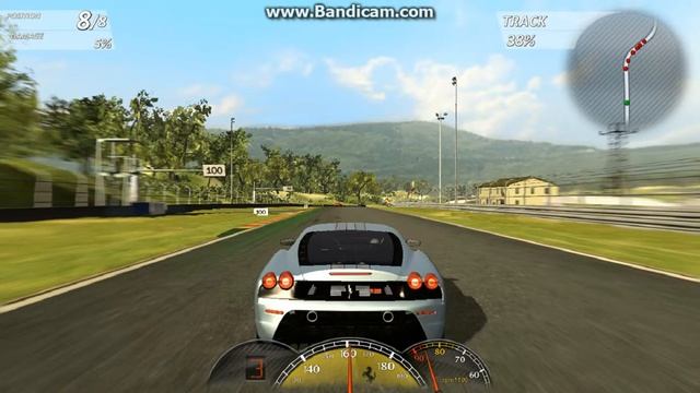 Ferrari Virtual Race Carrera Llegando 6° смотреть онлайн