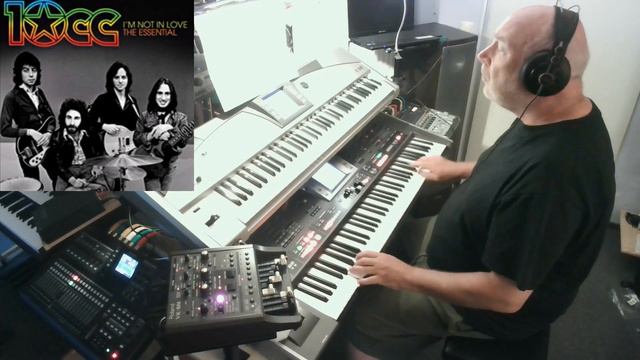 I'm not in love: 10cc (Cover mit Roland G-70 und VK-8M) смотреть онлайн