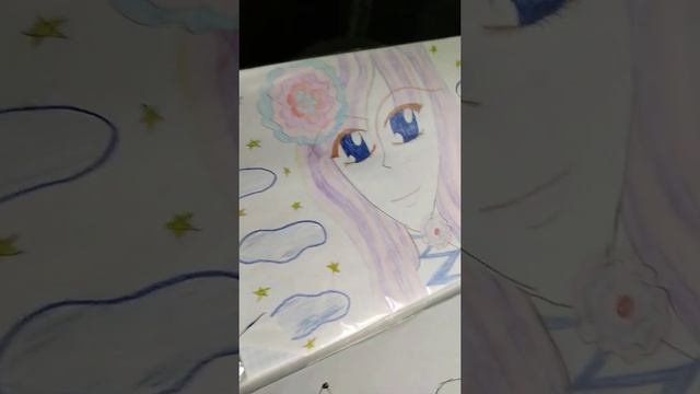 мои рисунки как вам пишите в коментарии аниме я люблб рисовать) смотреть онлайн