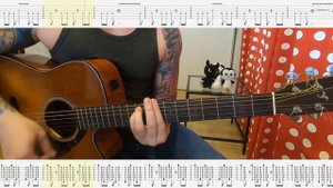 [табы] Король И Шут - Утренний рассвет. Кавер на гитаре (разбор)