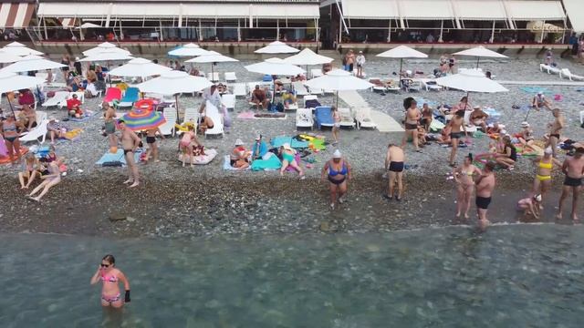 Центральный пляж Лазаревское ! Июнь 2021.?ЛАЗАРЕВСКОЕ СЕГОДНЯ?СОЧИ. смотреть онлайн