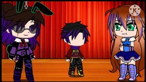 Afton parents react to their kids genes//Afton Family meme// Gacha club meme