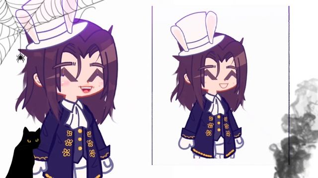 С хеллуином!speedpaint...(гача,обра, хеллуин)в описание пж. смотреть онлайн