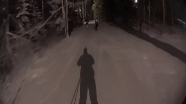 Skiing with HEAD PEAK (Flow ride) in Milzkalns. смотреть онлайн