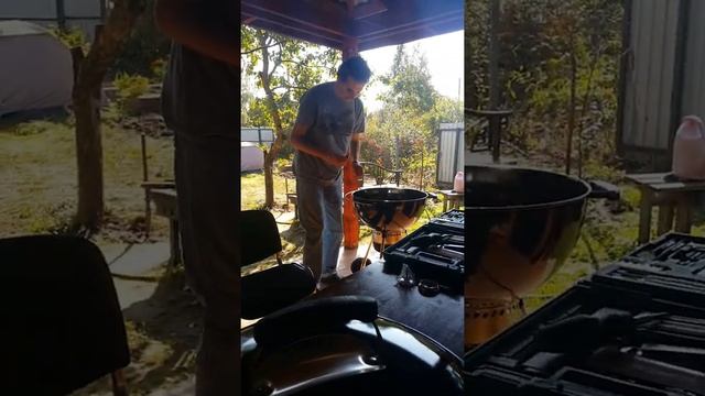 мой первый гриль и первая готовка смотреть онлайн