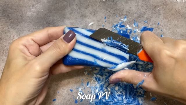 ASMR Soap/ cutting dry soap/ резка сухого мыла