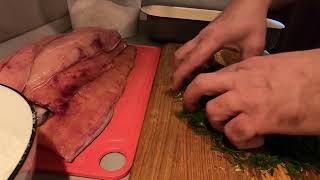 Малосольная горбуша быстро, просто и вкусно!