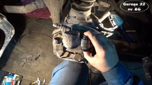 Ревизия задних тормозов Mitsubishi Pajero Sport