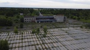 Аэропорт "Бийск", точнее то что от него осталось.