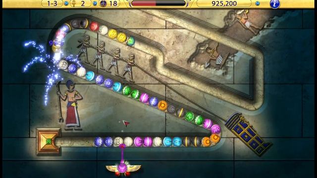 Luxor Amun Rising HD (Challenge of horus) Stage 1 смотреть онлайн