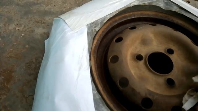 Как покрасить диски баллончиком | Покраска дисков баллончиком