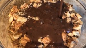 Шоколадная колбаса из печенья. Вкус детства.