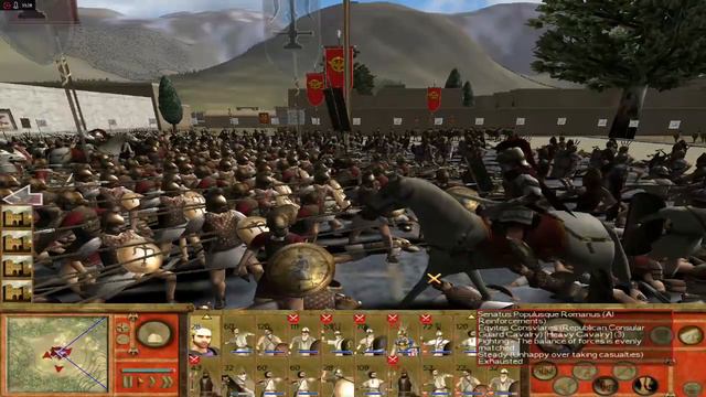 Europa Barbarorum Rome Total War Campaign Let´s Play Roman Empire #77 смотреть онлайн