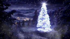 Елка в лесу