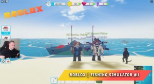 Roblox ➤ Fishing Simulator #1 ➤ Играем с Максом ➤ Прохождение игры Роблокс симулятор рыбалки