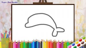 Как нарисовать дельфина. Оживающие рисунки / How to draw a dolphin