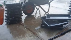 Как и чем отмыть формы тротуарной плитки.