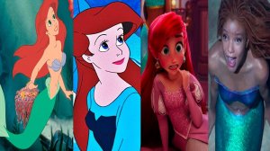Эволюция Ариэль в мультфильмах и кино (1989-2023)