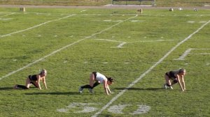 Twerk/booty dance American football