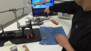 Белая линейка от Гриндермана. Заточка на Профиль К-02. Часть -1