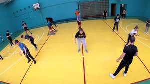 Разминка с 2 теннисными мячами/физическая культура/дистанционное обучение/онлайн урок/зарядка/ОРУ