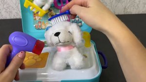 PET CARE back pack, игрушка рюкзак для ухода за домашними животными, обзор