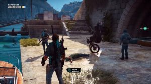 Just Cause 3 Epic motorcycle trick