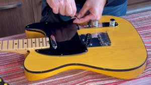Fender American Elite Telecaster deep clean and sale preparation