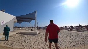 Первая береговая линия отеля MARHABA resort (Тунис, Сусс), часть 2