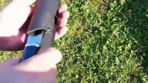 ножи Спарки. Сталь д2, литье нейзильбер, рукоять стабилизированная карельская берёза, ножны кожа
