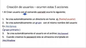 Usuarios y grupos en linux - redhat centos fedora