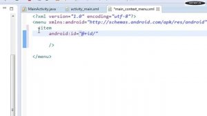 Android tutorial for beginners - 112 - Using Context menu with ListView.