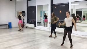 Связка Bachata Lady style для новичков