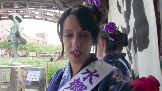 Japanese Iris Festival and Bridal Boat - Suigo Itako Ayame Matsuri and Yomeiribune 水郷潮来あやめまつり смотреть онлайн