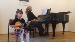 Агния Чистякова. В. Андреев. Вальс "Грезы", домра. Октябрь 2022