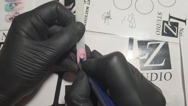 Дизайн линером на ногтях смотреть онлайн