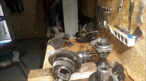 МКПП JC7 000, ч.2 - дефектовка. Renault Scenic RX4