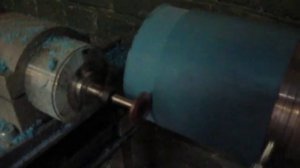 Нарезание резьбы на трубе ПВХ 110-125
