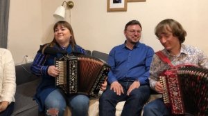 БАРЫНЯ vs ДОСАДА, гармонь Хорошилова и гармонь Моторина