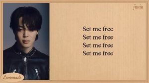Jimin Set Me Free Pt.2 Easy Lyrics