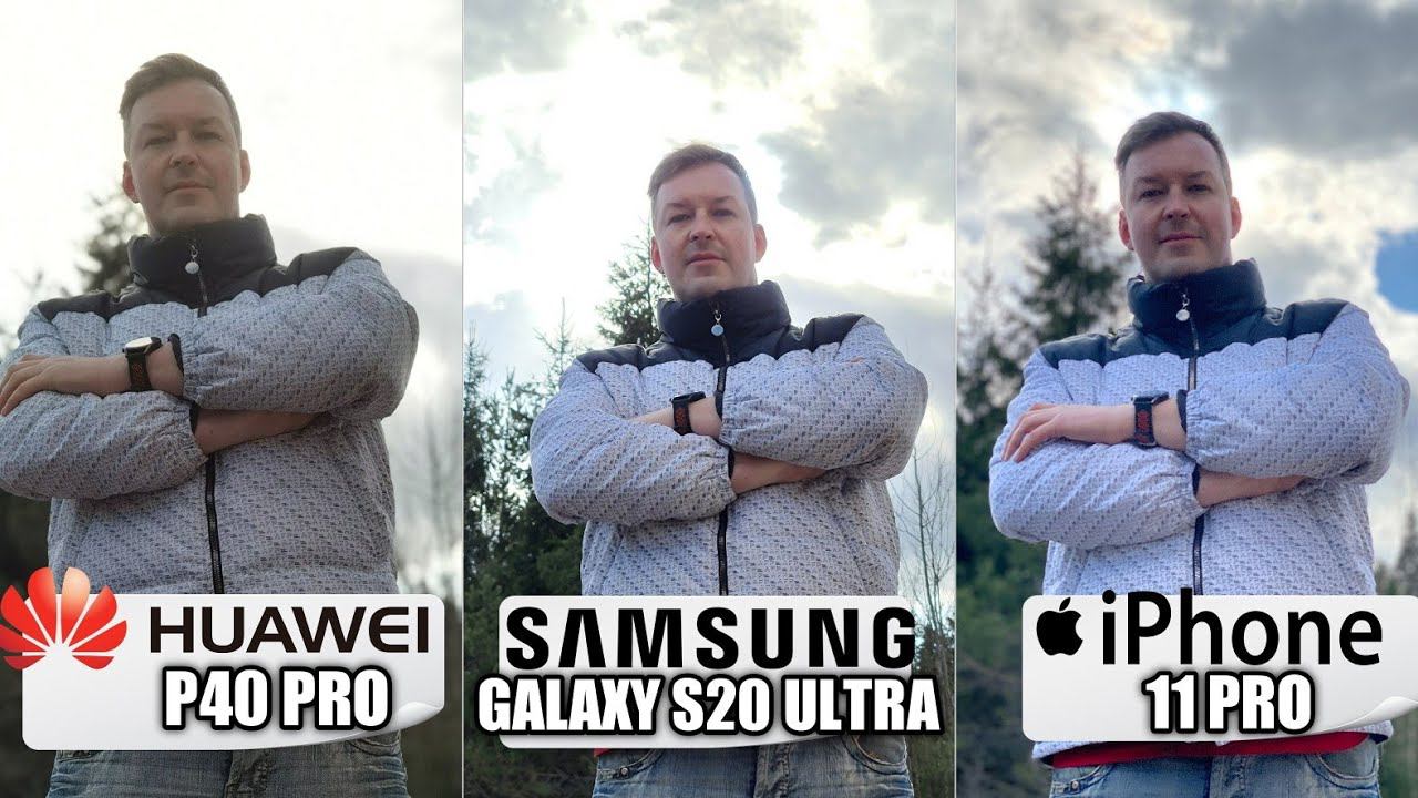 HUAWEI P40 PRO vs GALAXY S20 ULTRA vs IPHONE 11 PRO СРАВНЕНИЕ КАМЕР