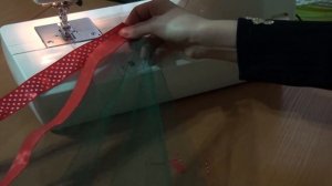 Как Красиво Пришить Атласную Ленту к Фатину и Соединить её Концы