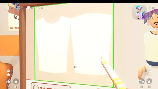How To Use A DRAWING BOT To Print MULTI-COLOR Custom Shirts In Rec Room Tutorial