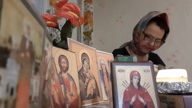 акафист и вычитка пред иконою Пресвятой Богородицы Семистрельной