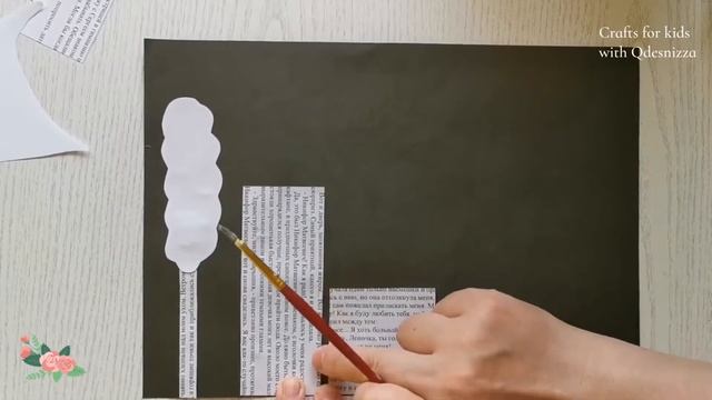 Мой город осенью и зимой. Аппликация. Поделки для детей. DIY. Crafts for kids смотреть онлайн