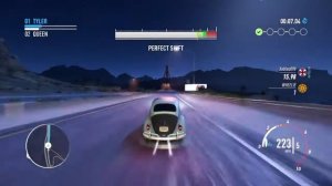 Need for Speed Payback Maximum VW Beetle drag car with perfect shifts