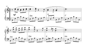 Paul Mauriat - alouette piano sheet