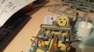 Сборка крейсер "Варяг" 1/350 от Звезды